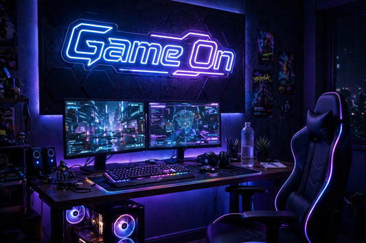 Game On Gaming Neon Sign