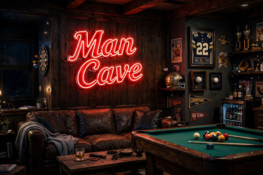 Man Cave Bar Neon Sign